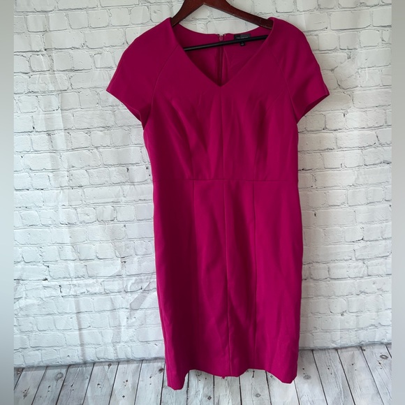 The Limited Dark Pink Sleeveless dress size 10 - Picture 4 of 14